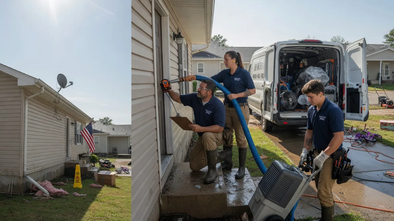 Ceiling Water Damage Restoration in Fraser, MI near me